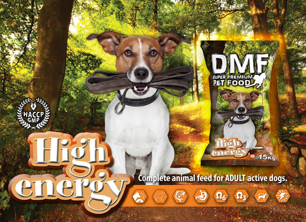 High Energy DMF PET FOOD