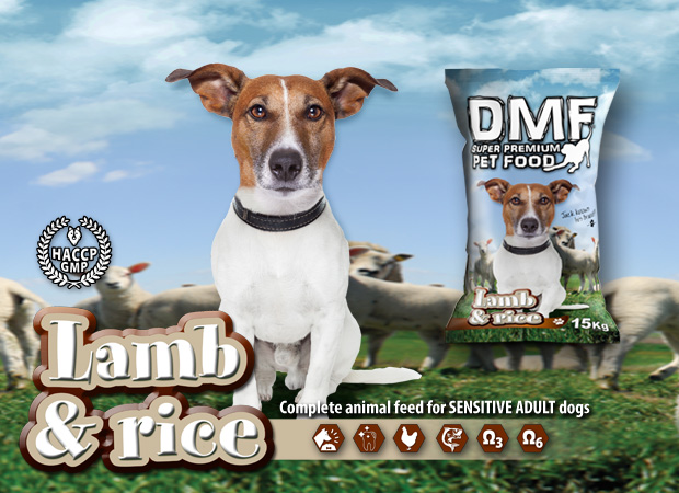 LAMB AND RICE DMF PET FOOD