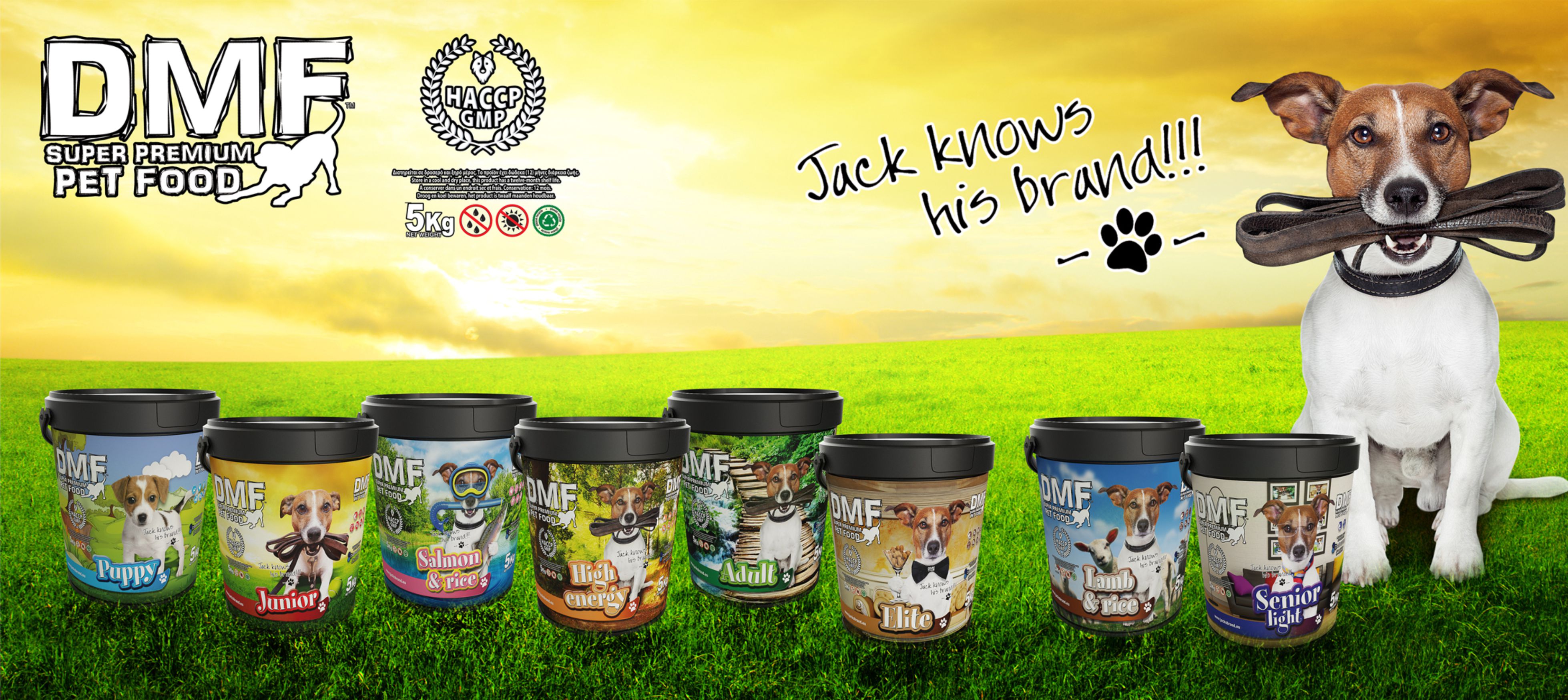 DMF Puppy Jacks Brand